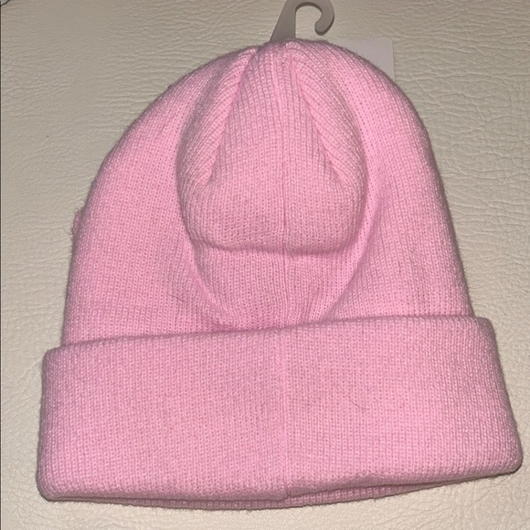 Nike Soft Pink Infant Hat and Mittens - Picture 2 of 6